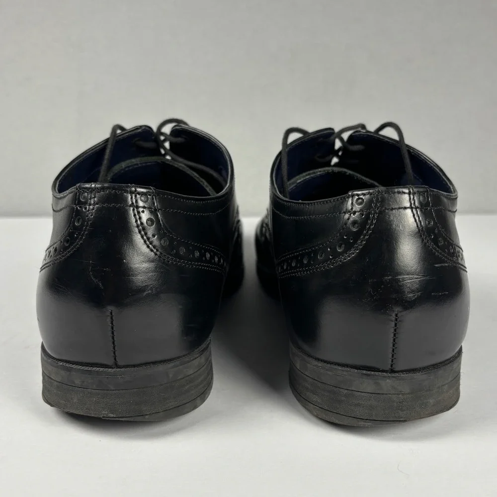 Cole Haan Grand.OS C20225 Cap Toe Brogue Oxford Shoes 11 M Black